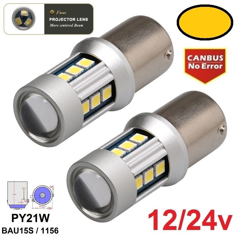 LED SIJALICE PY21W BAU15S 1156 - 30*3030smd Narandzaste Beograd Zemun